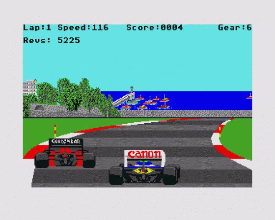 Formula 1 Grand Prix Screenshot 7 (Atari ST)