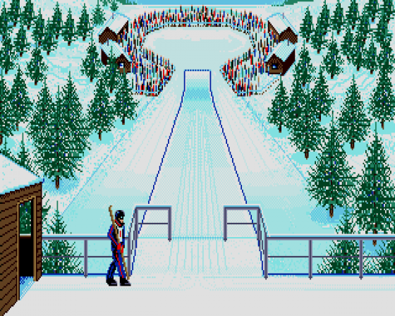 Winter Olympiad '88 Screenshot 6 (Atari ST)