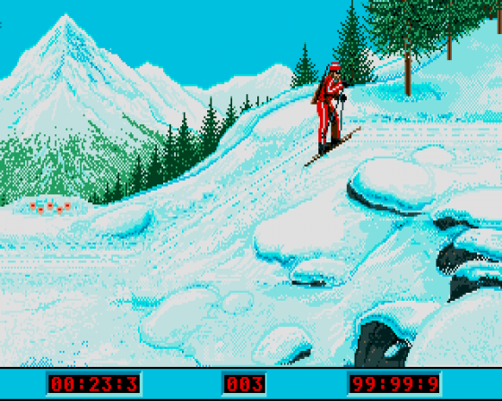 Winter Olympiad '88 Screenshot 8 (Atari ST)