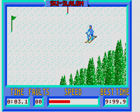 Winter Olympiad '88 Screenshot 13 (Atari ST)