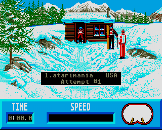 Winter Olympiad '88 Screenshot 17 (Atari ST)