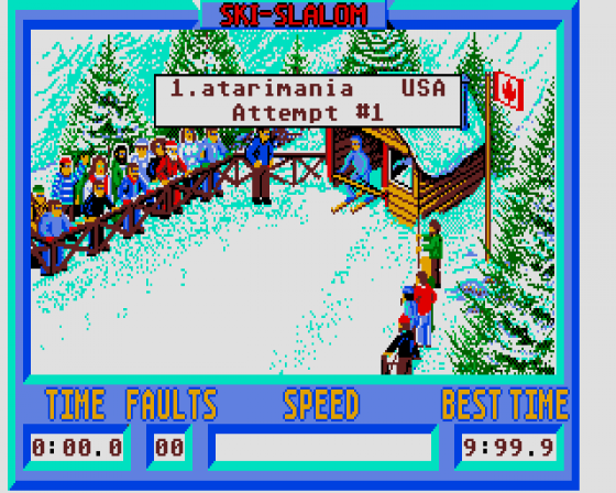 Winter Olympiad '88 Screenshot 28 (Atari ST)