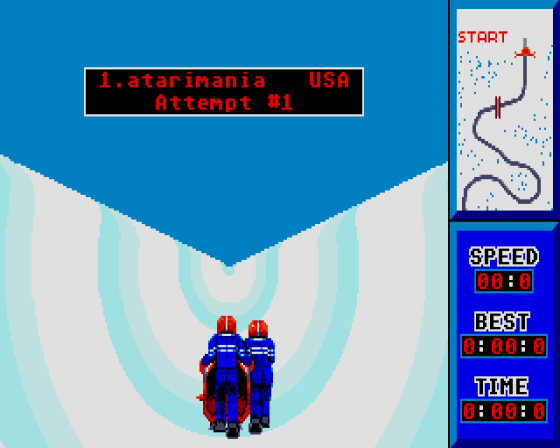 Winter Olympiad '88 Screenshot 30 (Atari ST)