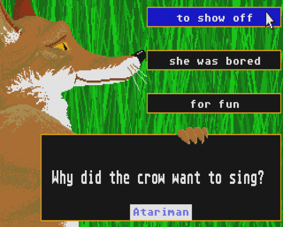 Aesop's Fables Screenshot 8 (Atari ST)