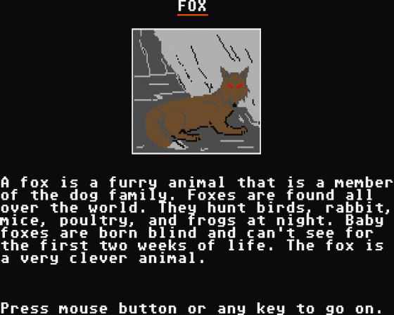 Animal Kingdom Screenshot 5 (Atari ST)