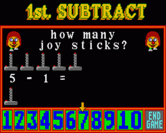 1st Maths Screenshot 5 (Atari ST)