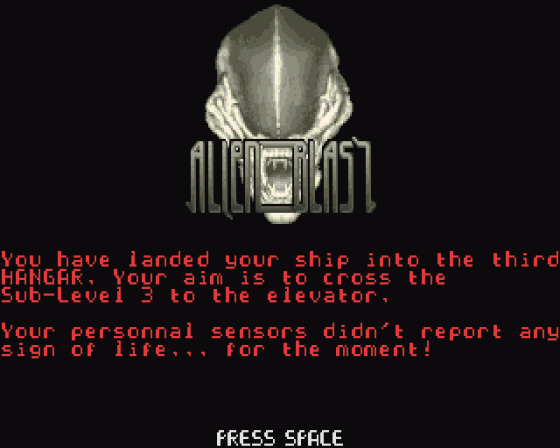 Alien Blast Screenshot 10 (Atari ST)