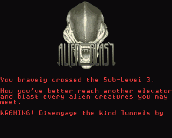 Alien Blast Screenshot 14 (Atari ST)