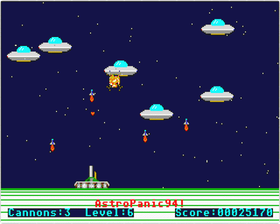 AstroPanic 94! Revision C Screenshot 5 (Atari ST)