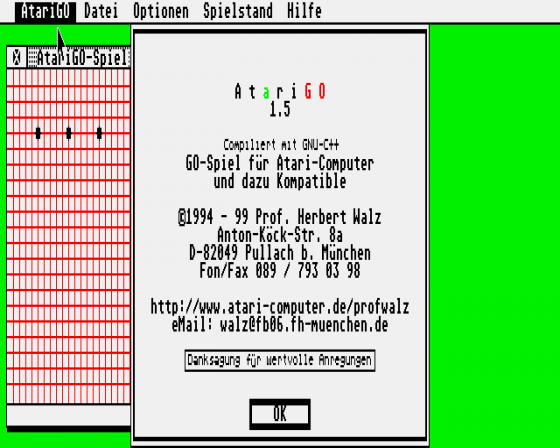 AtariGO 1.5 Screenshot 1 (Atari ST)