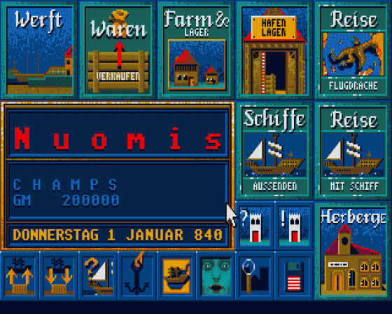 Big Sea Screenshot 7 (Atari ST)