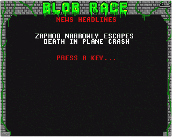 Blob Race Screenshot 7 (Atari ST)