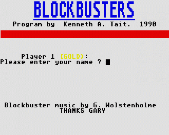 Blockbusters