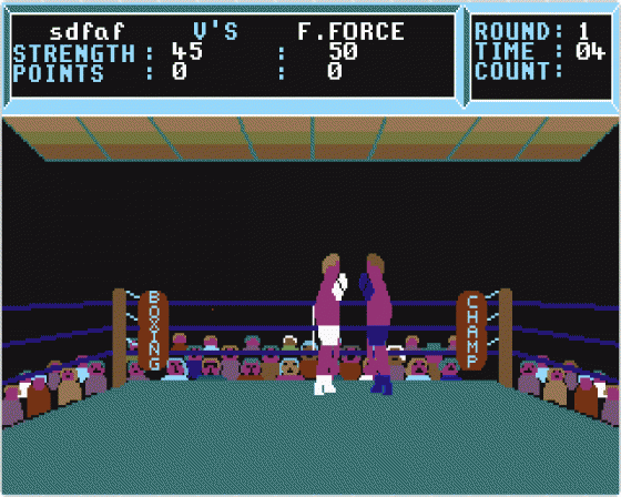 Boxing Champ Screenshot 6 (Atari ST)