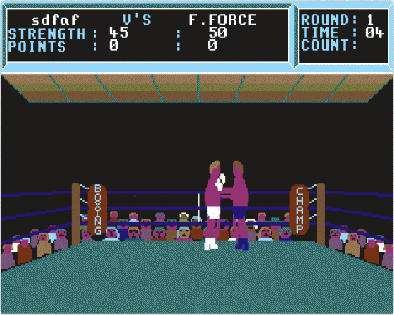 Boxing Champ Screenshot 7 (Atari ST)