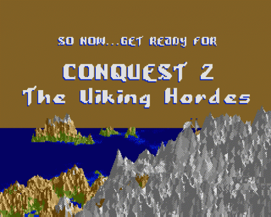 Conquest II - The Viking Hordes Screenshot 5 (Atari ST)