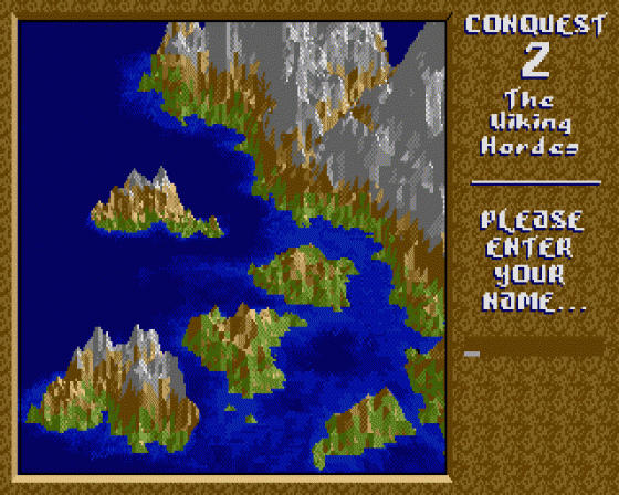 Conquest II - The Viking Hordes Screenshot 6 (Atari ST)