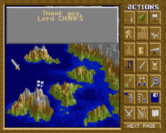 Conquest II - The Viking Hordes Screenshot 7 (Atari ST)