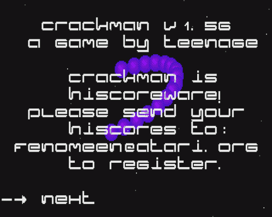 Crackman in the Search for his Dealer 1.56 Screenshot 8 (Atari ST)