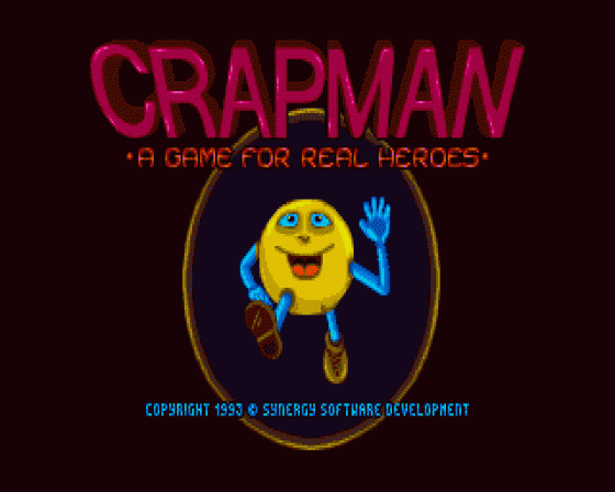 Crapman - A Game for Real Heroes Screenshot 33 (Atari ST)