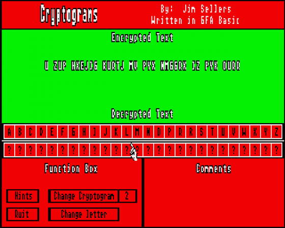 Cryptograms