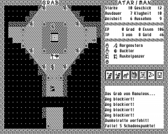 Das Grab von Manuleos Screenshot 6 (Atari ST)