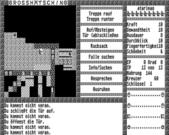 Das Taschentuch Screenshot 6 (Atari ST)