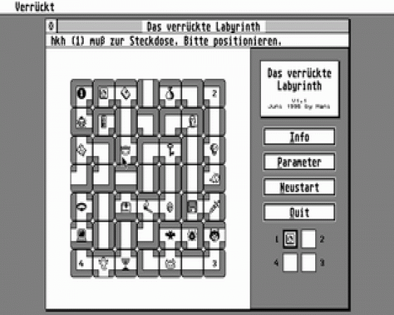 Das Verruckte Labyrinth Screenshot 1 (Atari ST)