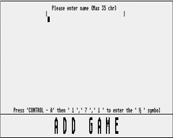 DataChess II Version 4 Screenshot 7 (Atari ST)