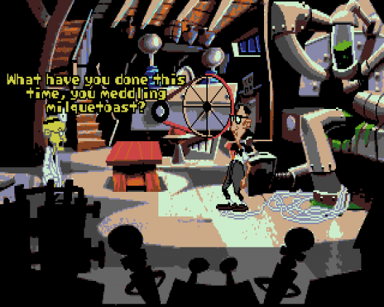 Day of the Tentacle [ScummVM Lite] 2020.11.09 Screenshot 13 (Atari ST)