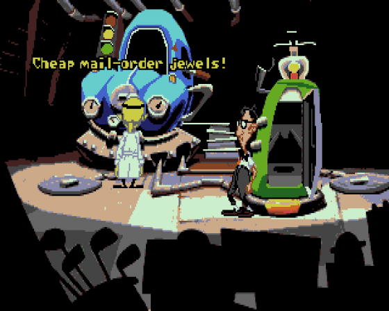 Day of the Tentacle [ScummVM Lite] 2020.11.09 Screenshot 21 (Atari ST)