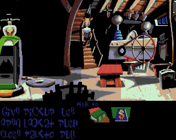 Day of the Tentacle [ScummVM Lite] 2020.11.09 Screenshot 22 (Atari ST)