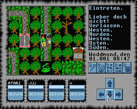 Der Bann von Doodebroode II: Drobar's Erben Screenshot 5 (Atari ST)