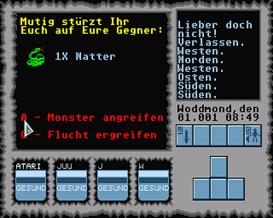 Der Bann von Doodebroode II: Drobar's Erben Screenshot 6 (Atari ST)