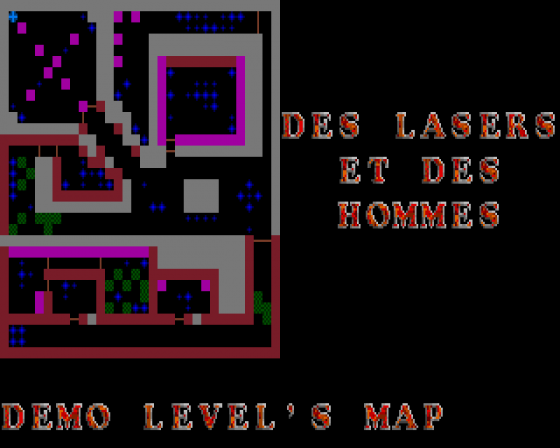 Des Lasers Et Des Hommes Preview Screenshot 1 (Atari ST)