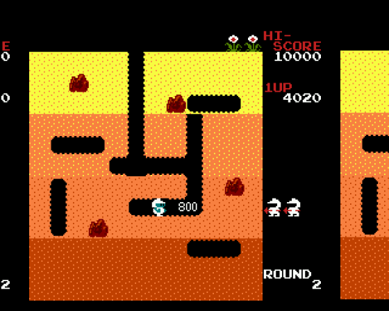 Dig Dug Screenshot 5 (Atari ST)