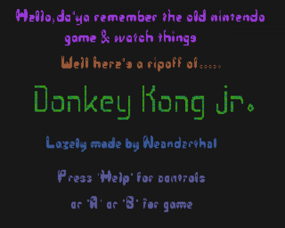 Donkey Kong Junior