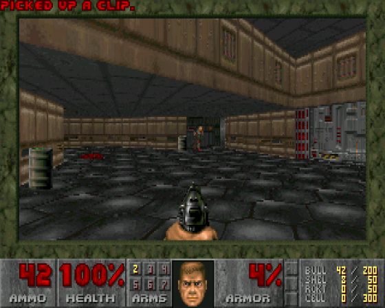 Doom PM 0.30 pre 3 Screenshot 6 (Atari ST)