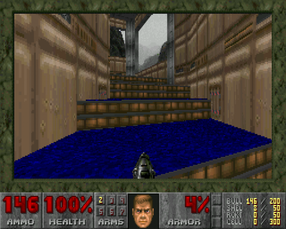 Doom PM 0.30 pre 3 Screenshot 7 (Atari ST)