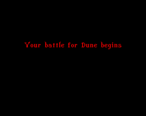 Dune II: The Battle for Arrakis [OpenDune] 0.9 Screenshot 10 (Atari ST)