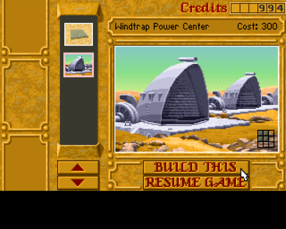 Dune II: The Battle for Arrakis [OpenDune] 0.9 Screenshot 18 (Atari ST)