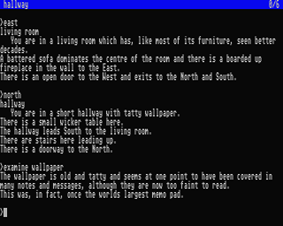 Escape from Arboretum Screenshot 1 (Atari ST)