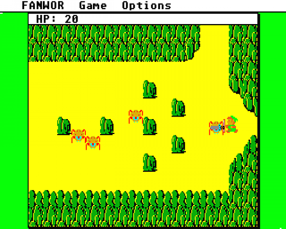 Fanwor: The Legend of Gemda 1.01 Screenshot 5 (Atari ST)