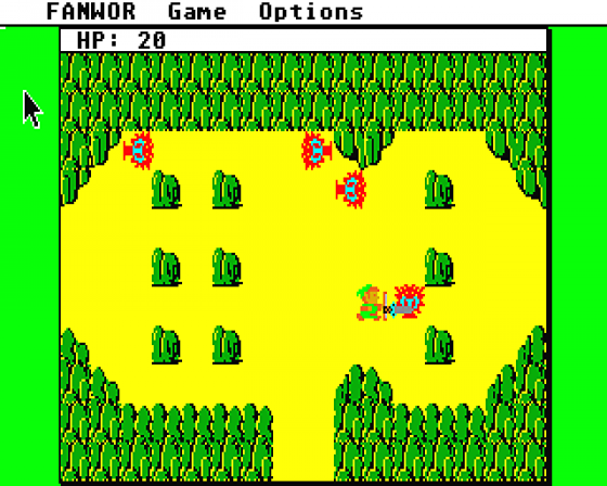 Fanwor: The Legend of Gemda 1.01 Screenshot 6 (Atari ST)