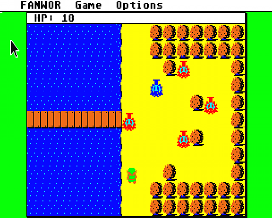 Fanwor: The Legend of Gemda 1.01 Screenshot 7 (Atari ST)