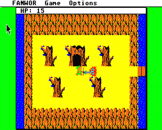 Fanwor: The Legend of Gemda 1.01 Screenshot 8 (Atari ST)