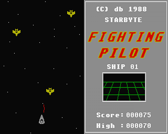 Fighting Pilot Screenshot 5 (Atari ST)