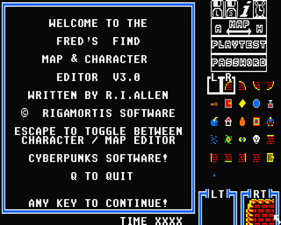 Fred's Find Screenshot 5 (Atari ST)