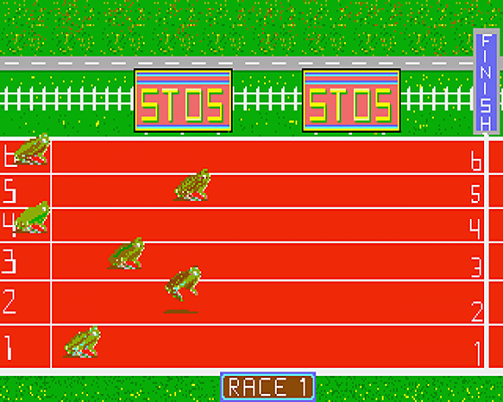 Frog Race Screenshot 6 (Atari ST)