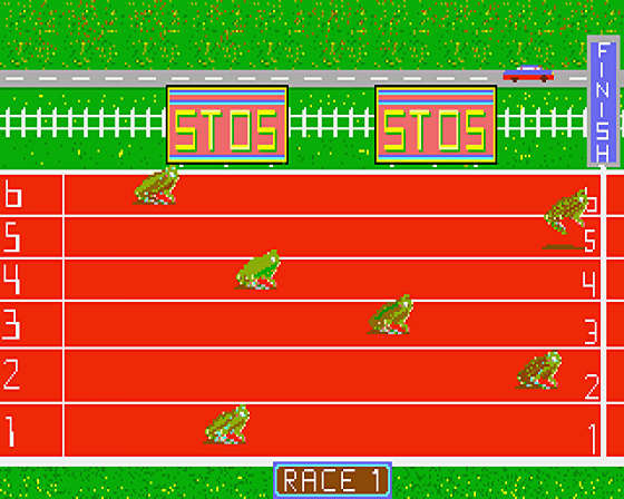 Frog Race Screenshot 7 (Atari ST)